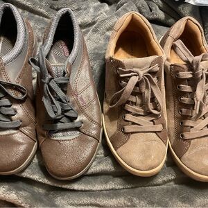 Keds Brown and Tan Women's Sneakers